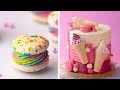 Amazing Cake Decorating Ideas Compilation | Making Color Macarons Video Tutorial | So Tasty Cake