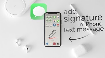 How to Add Signature to Text Messages on iPhone (tutorial)