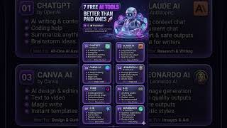 7 FREE AI Tools in 2026 That Are BETTER Than Paid Ones! Save Money & Boost Productivity 🚀