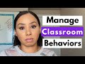 How to Manage Classroom Behaviors Effectively | Classroom Management Strategies & Tips