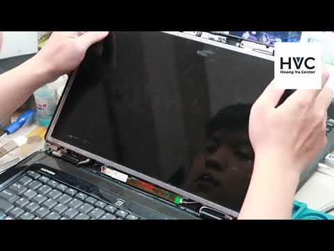 Video Hướng dẫn thay màn hình Laptop Dell 1545 - youtube
