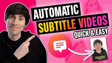 Add Subtitles to Video in Minutes (EASY)
