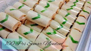 RESEP 100 PCS SEMAR MENDEM UNTUK ISIAN SNACK BOX