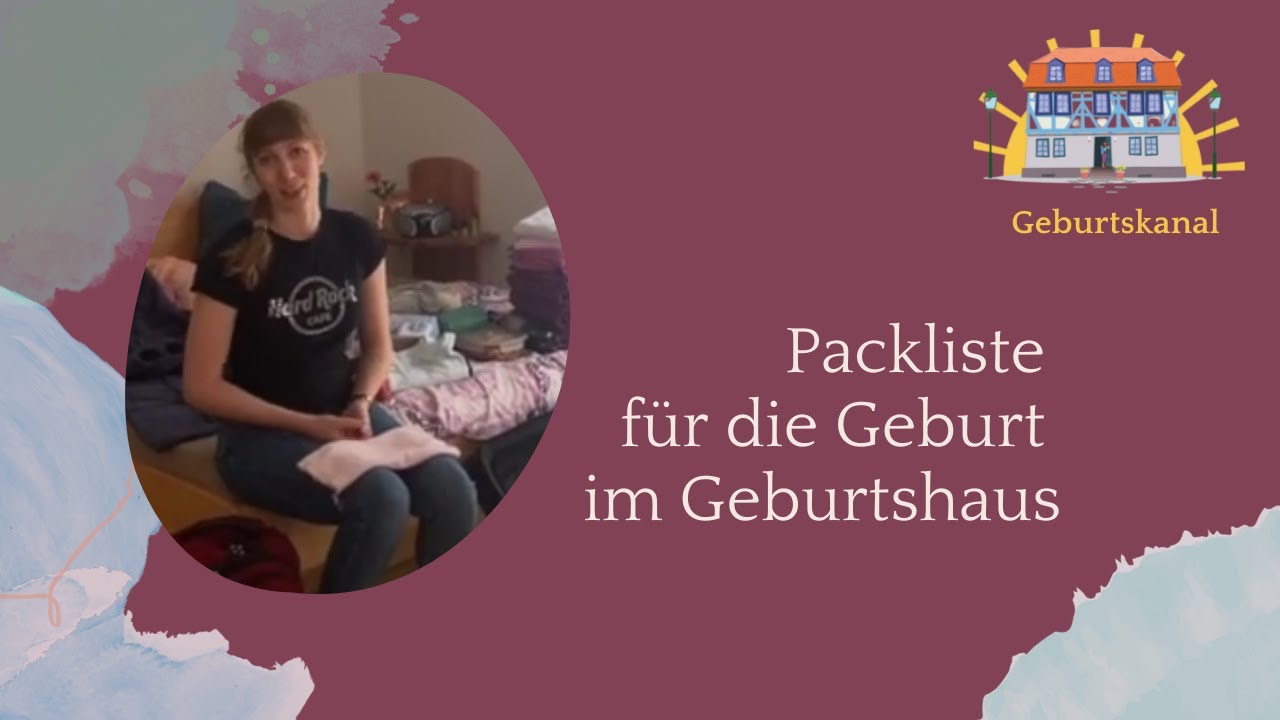 Was sollte in die Geburtstasche? ☀️Geburtskanal Idstein