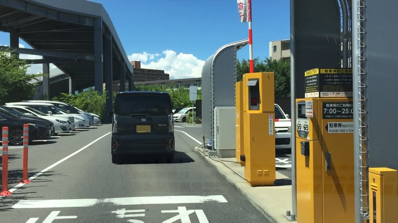 イオンモール松本 立体駐車場（車載動画）