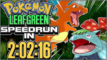 Pokemon FireRed/LeafGreen Any% Speedrun in 2:02:16 [Former World Record]