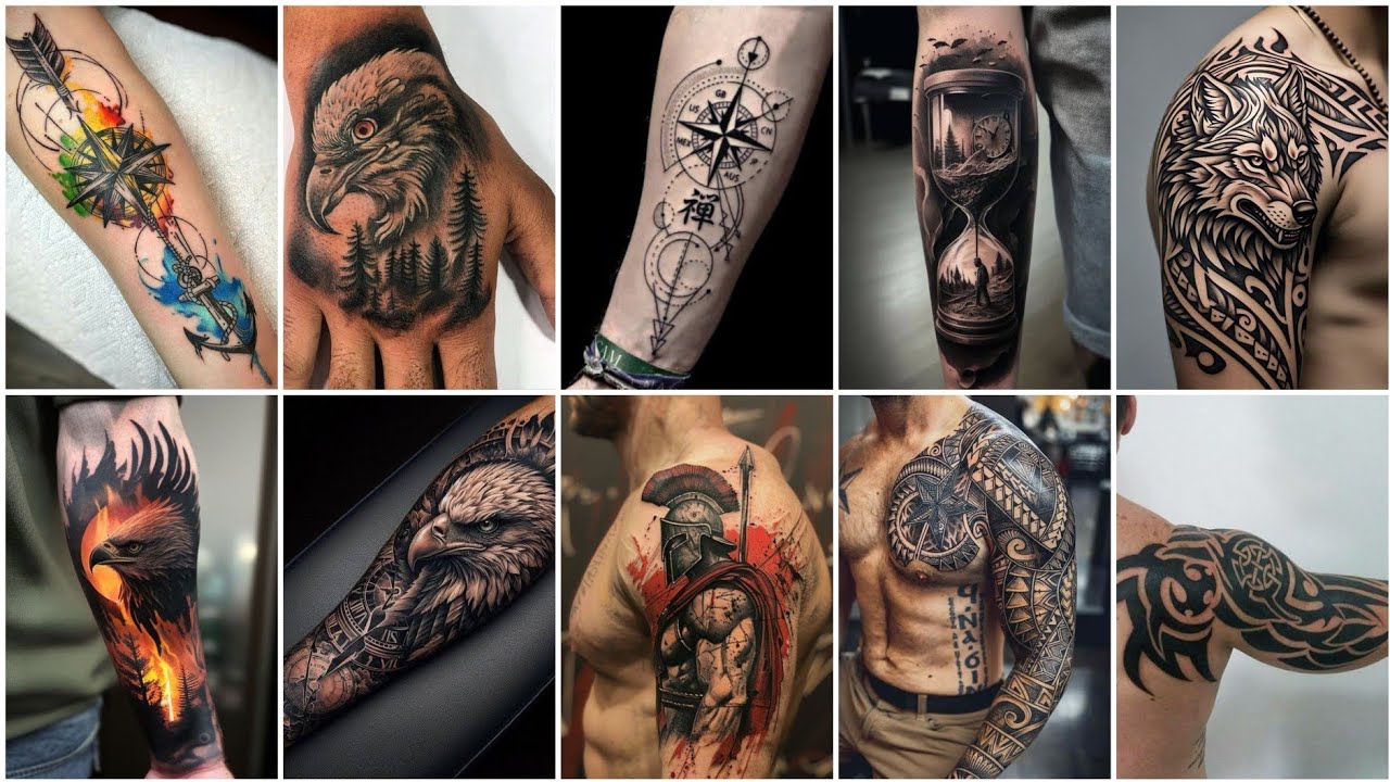 100+ tattoos designs top trending🔥 design for men body | tattoo design photos | #tattoo #viralvideo