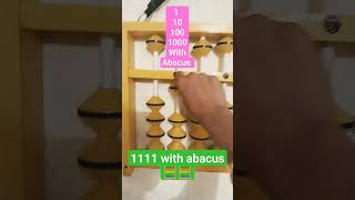 1000 with abacus||1111with abacus