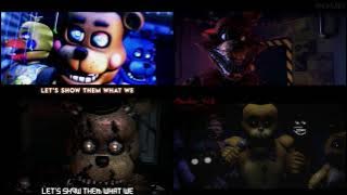 [SFM FNaF] Ultimate Fright // Comparación de animaciones //