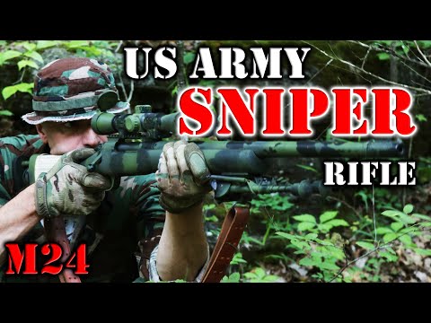 Video: M24 sniper rifle: description, specifications