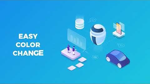 Business and Technology Isometric Concepts - After Effects Template