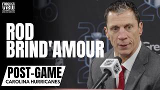 Rod Brind'Amour Responds to Montreal's Alexandre Texier for "SPEAR" on K'Andre Miller in ECF Game 2