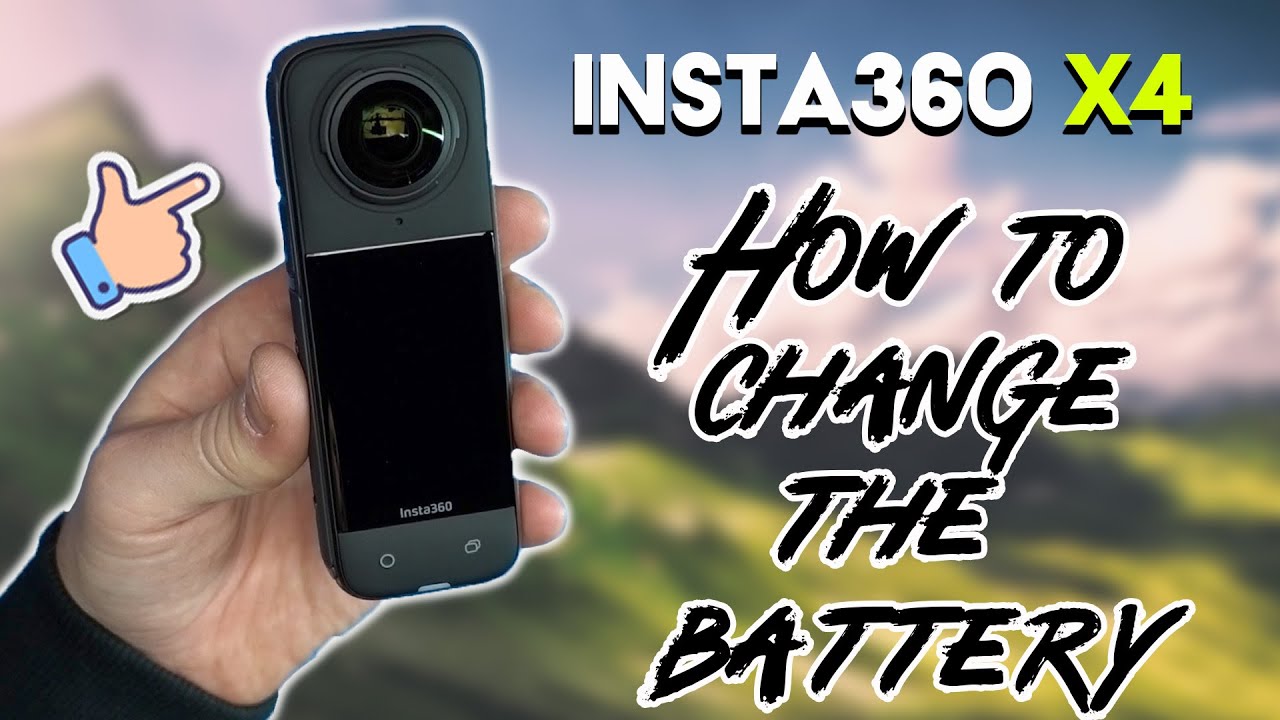 How to change the battery — Insta360 X4