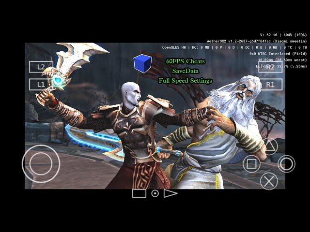 Download God Of War 2 APK AETHERSX2 ROM Highly Compressed