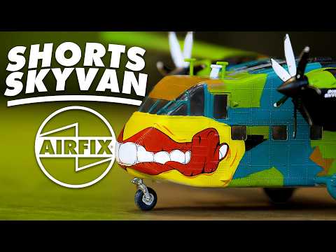 First look! Airfix Shorts Skyvan (New Schemes)
