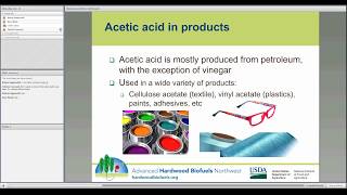 Webinar - Biochemicals: The First Steps Towards Commercialization