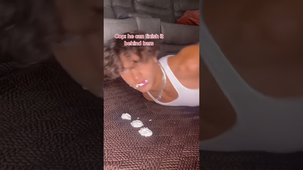 POV: I got arrested while I was drinking my milkshake 