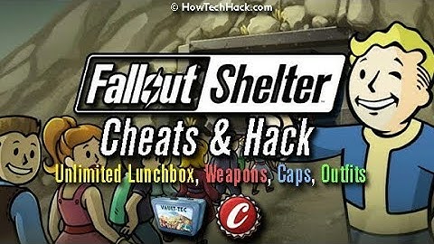 FALLOUT SHELTER Cheats / Mods - Unlimited Everything!!