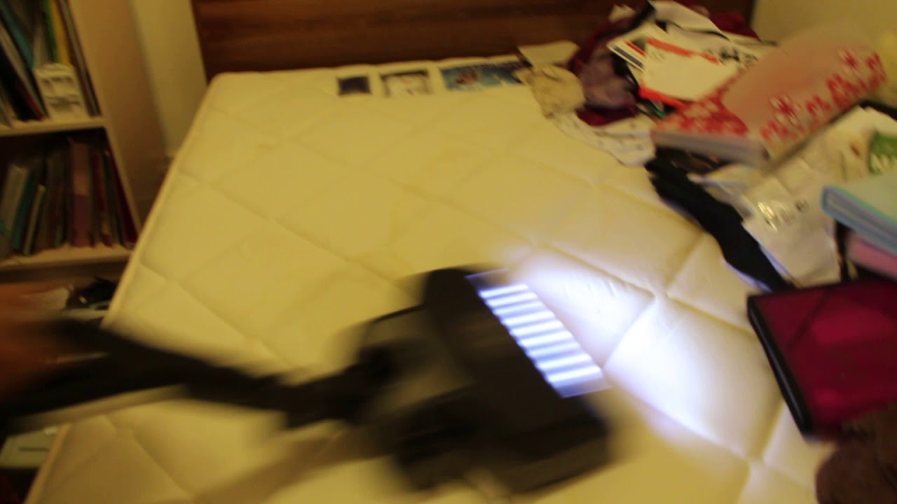 Using that "Rainbow" device to remove dust mites YouTube