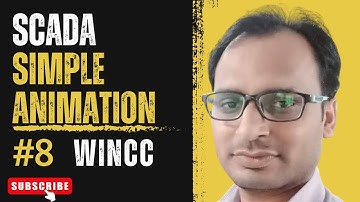 Siemens SCADA Training 8 - How to Make a Simple Animation in WinCC SCADA Software? #WinCC #SCADA