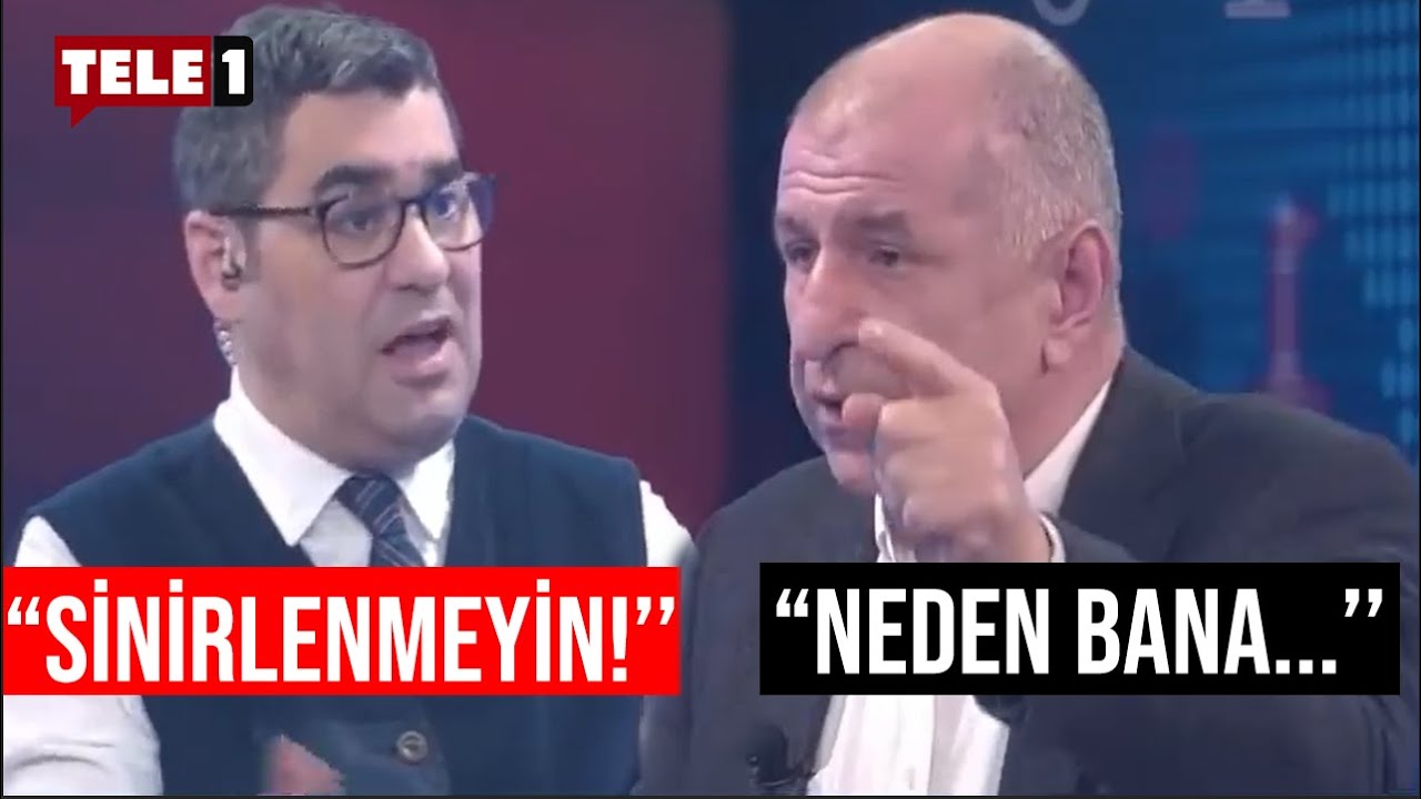 Stüdyoda gergin anlar! Enver Aysever ile Ümit Özdağ böyle tartışmıştı | TELE1 ARŞİV