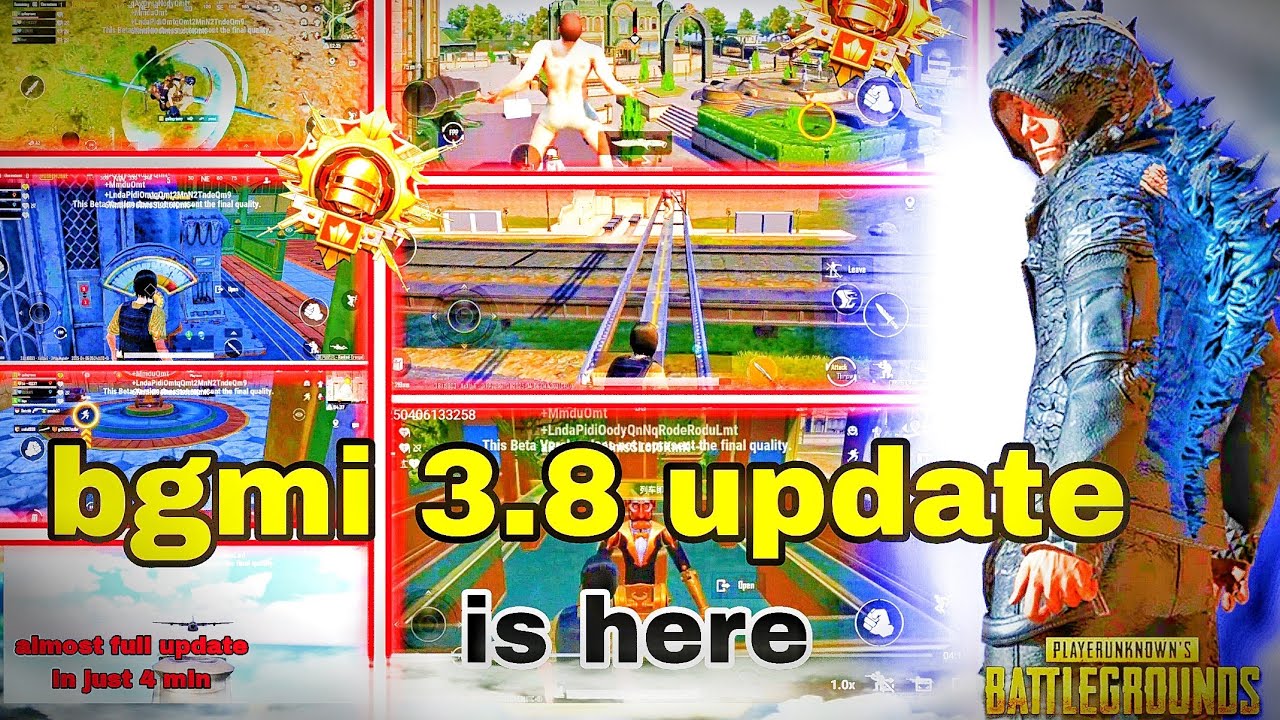 Bgmi 3.8 update leaks | PUBG bgmi new update 