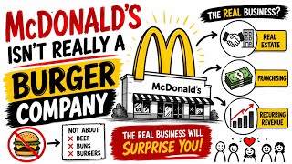 Mc Donald's Isn't Really a Burger Company . Do You Know Why 