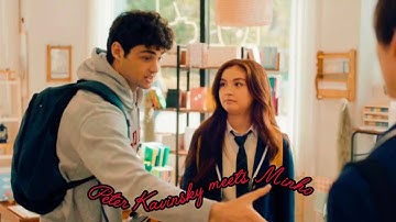 Xo kitty |Peter Kavinsky meets Min ho | Classic scene that kitty & minho endgame hinted by PK #covey