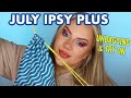 IPSY GLAM BAG PLUS | July 2022 | Unbagging &amp; try on!