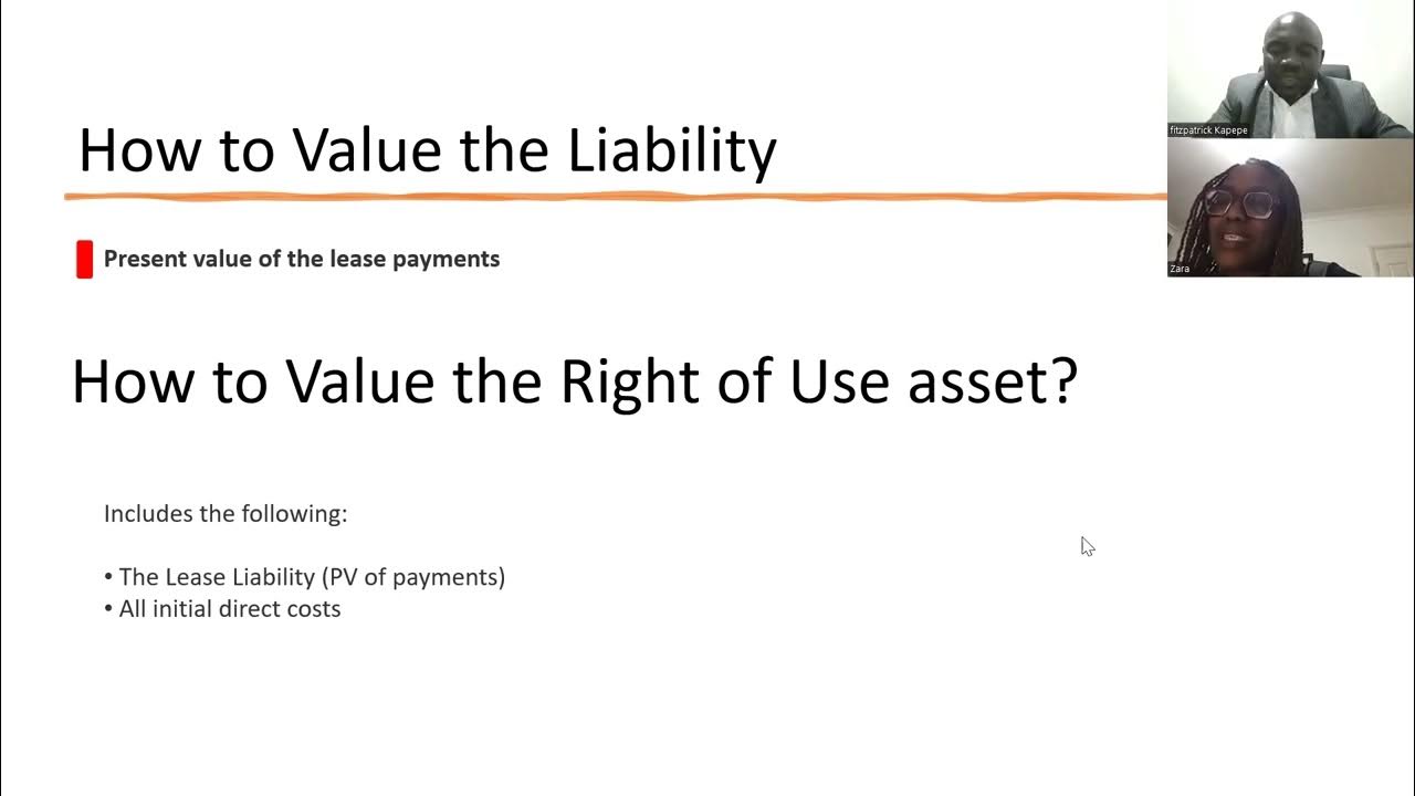 IFRS 16 Right of Use Asset Lease Liability 17 May 2023 YouTube