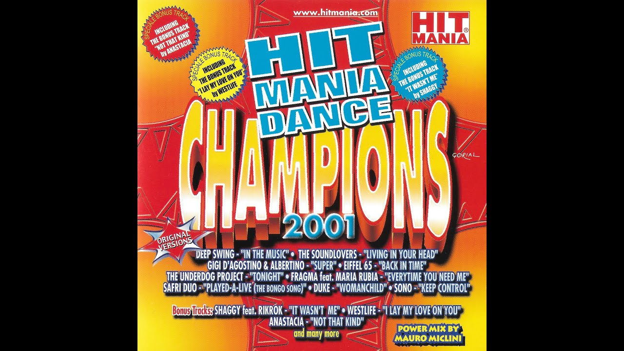 HIT MANIA DANCE CHAMPIONS 2001