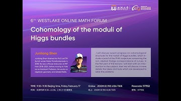 【Westlake Online Math Forum】Cohomology of the moduli of Higgs bundles I