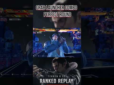 Grab Launcher Combo | TEKKEN 8 S3 DRAGUNOV #gaming #tekken8 #minicombo #tekken8combo #comboes