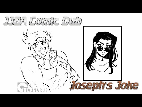 JJBA Comic Dub │ Joseph's Joke