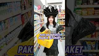 Pake Baju Paket Belanja Alfamart?