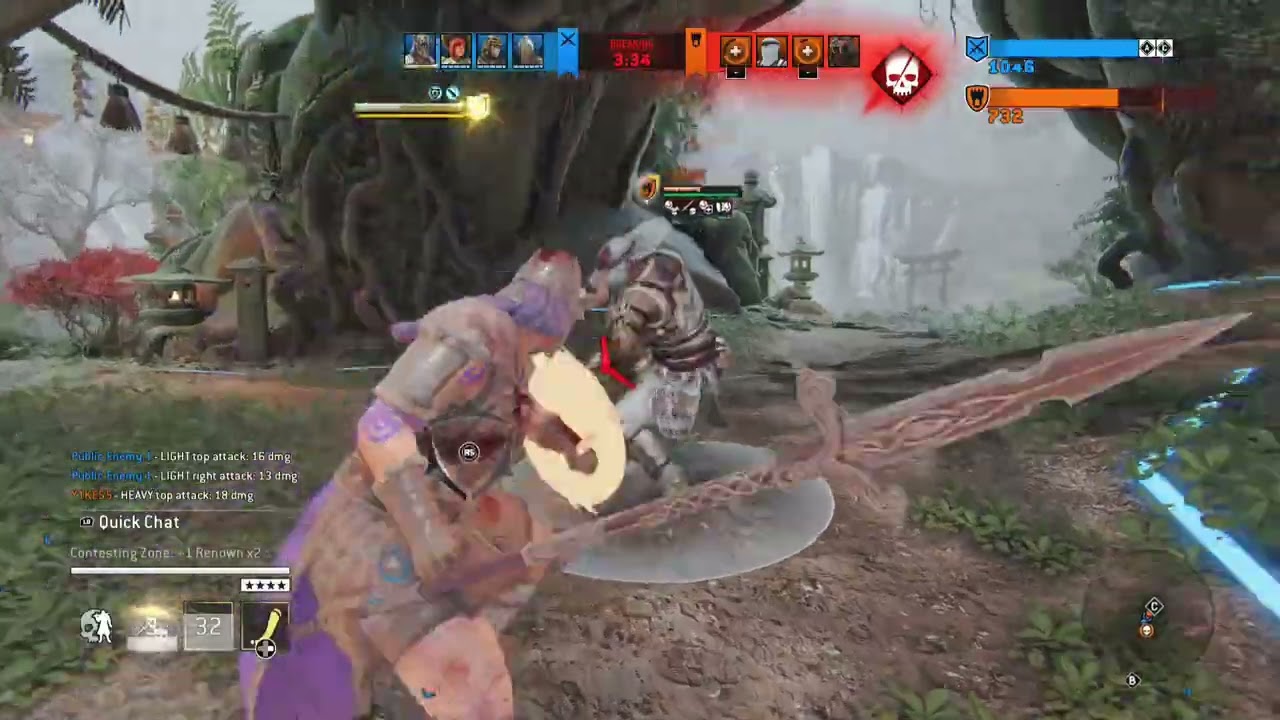 For Honor: Valkyrie trying her best to be comp