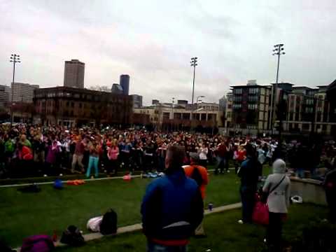My glee flash mob