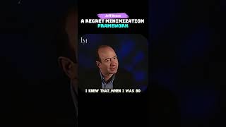 Jeff Bezos on Taking Risks: Regret Minimization Framework