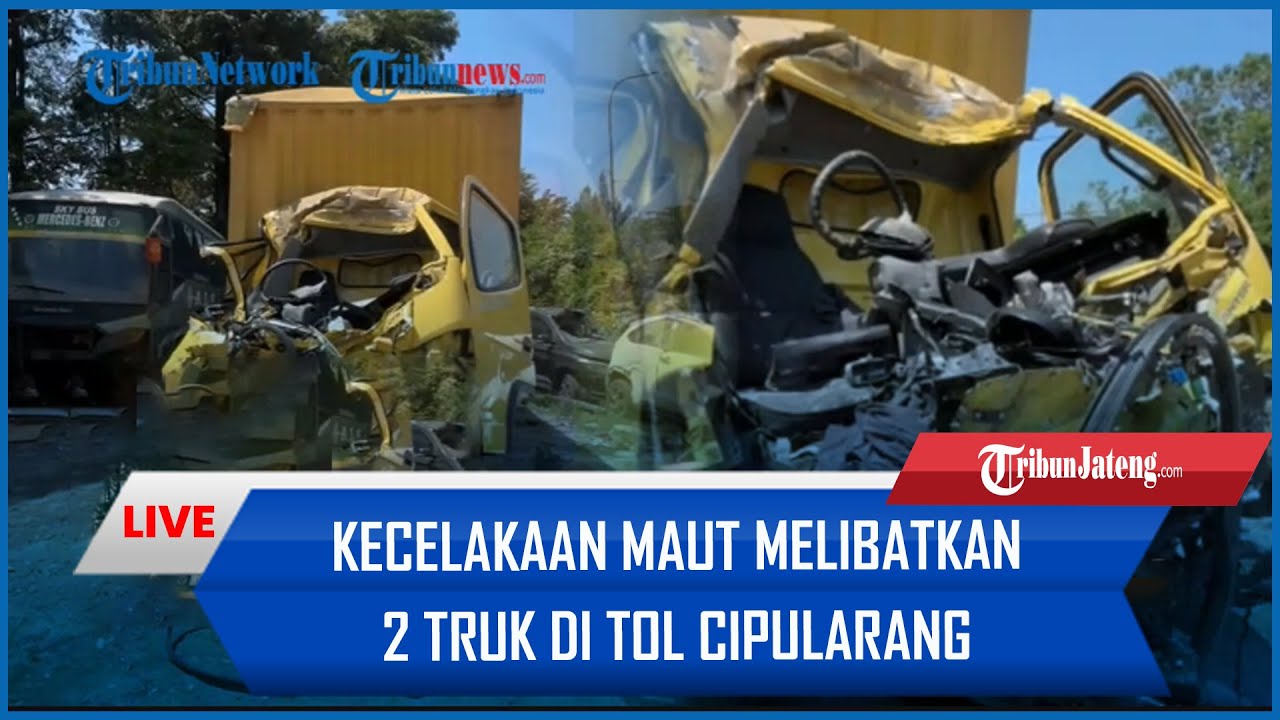 🔴Kecelakaan Maut Melibatkan 2 Truk di Tol Cipularang, 1 Orang Tewas, Diduga Sopir Ngantuk