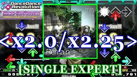 [High-HS] 【DDR 2014】 Remain / ZERO+ZIBA [SINGLE EXPERT] 譜面確認+Clap