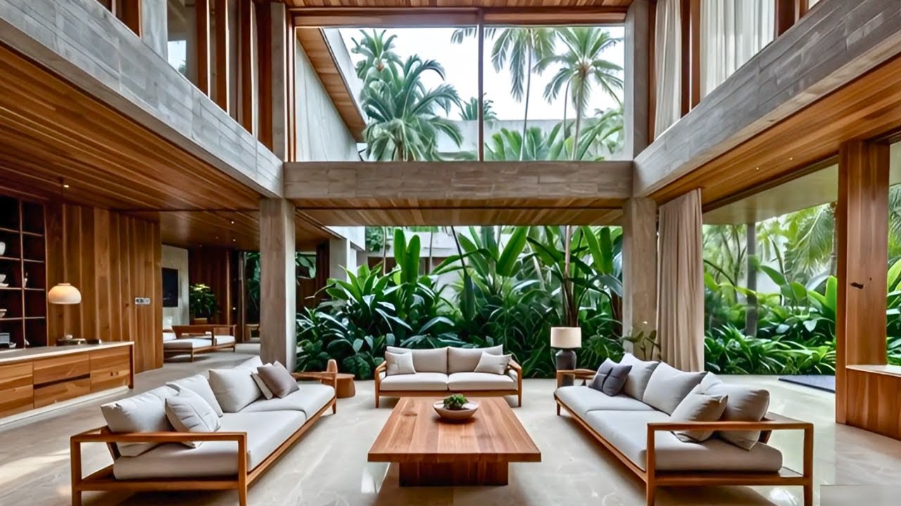 Inside a Modern Tropical Home Designed for Luxury and Privacy Peaceful Living Spaces | Royal Homes