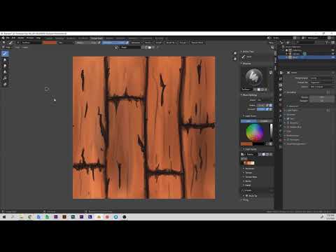 Styilized Wood Timelapse