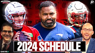 Patriots 2024 schedule: Upset picks, best matchups, top storylines w/ Bob Socci | Pats Interference