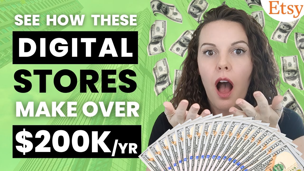 Unleash Massive Passive w/ Digital Products on Etsy! Online