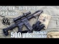PSA 300BLK upper (8in barrel), the "Dirt Squirrel" to 500yds: Practical Accuracy