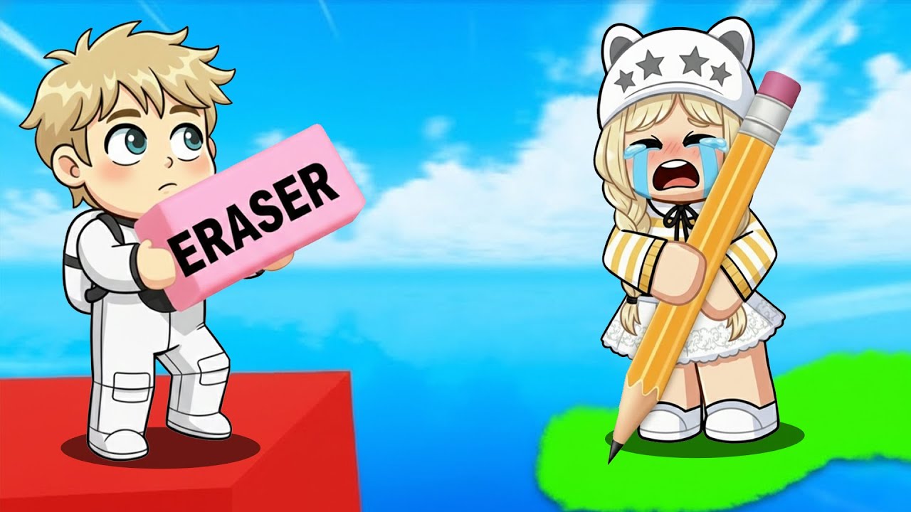 Draw Together 2-Player Obby! ✏️