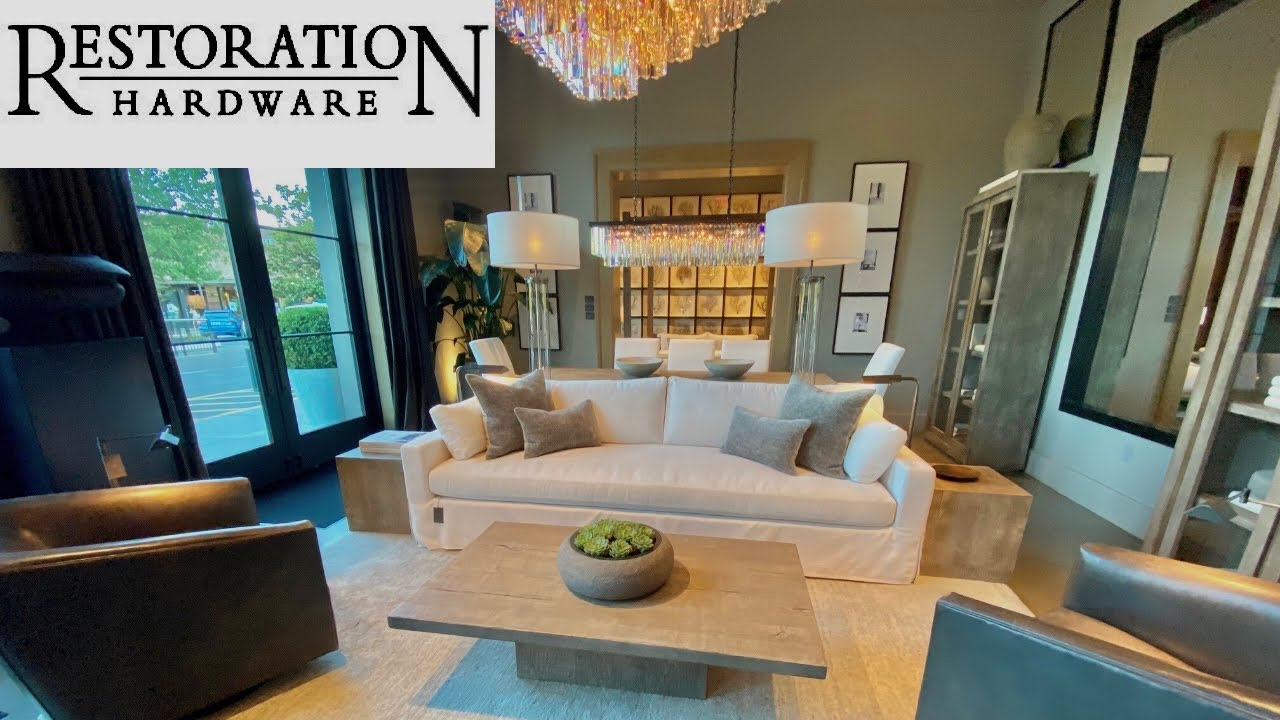 *NEW* Restoration hardware tour | fall decor ideas 2021| RH tour 2021 ...