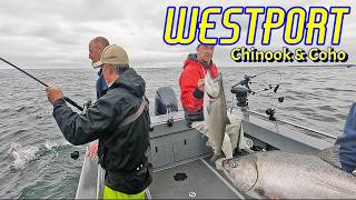 Chinook and Coho Fishing Westport WA