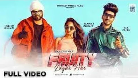 Fruity lagti hai||Mr faisu||jannat zubair||new song of Mr faisu|Faisal shaikh||