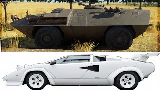 If Fiat Bought Lamborghini Instead Of Ferrari And Made War Vehicles (FIAT 6614)